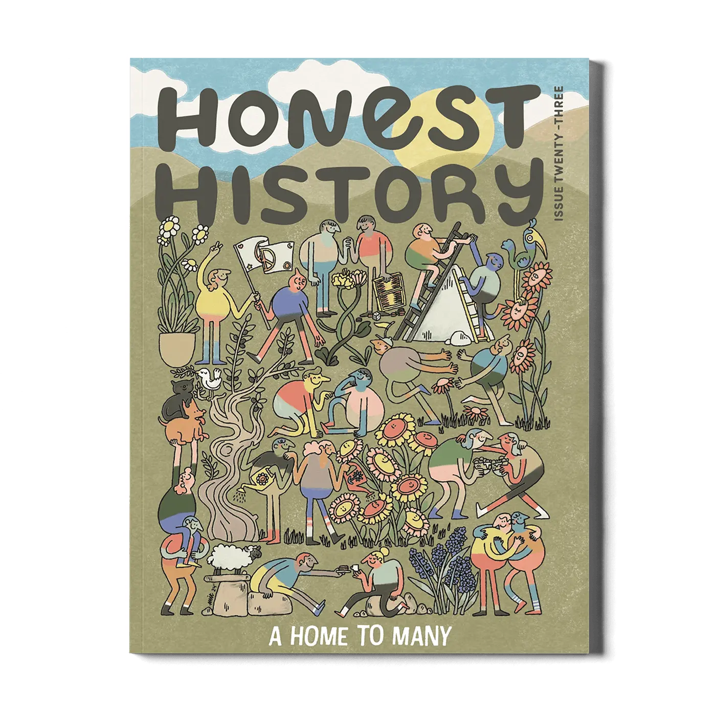 Honest History magazine Issue 23 cover about israel and palestine