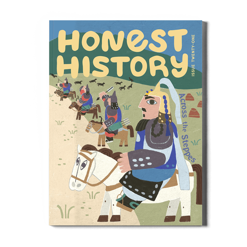 Issue 21 of honest history magazine cover