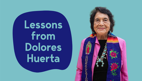 Civil rights activist Dolores Huerta