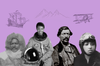 Images of Matthew Henson, Mae Jemison, James Beckwourth, and Bessie Coleman