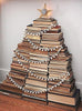 Holiday stack of books