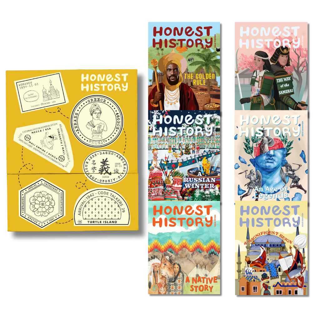 honest history magazine capsule collection 3 with issues 13-18