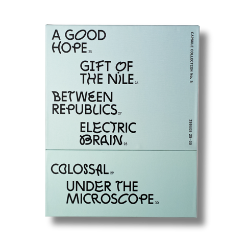 Honest History Capsule Collection 5 for kids featuring Issues 25-30 of Honest History magazine