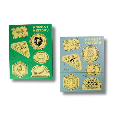 Capsule Collections 4 and 5 of Honest History magazine for kids