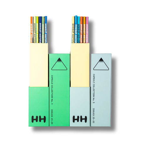 Capsule Collections 4 and 5 of Honest History magazine for kids