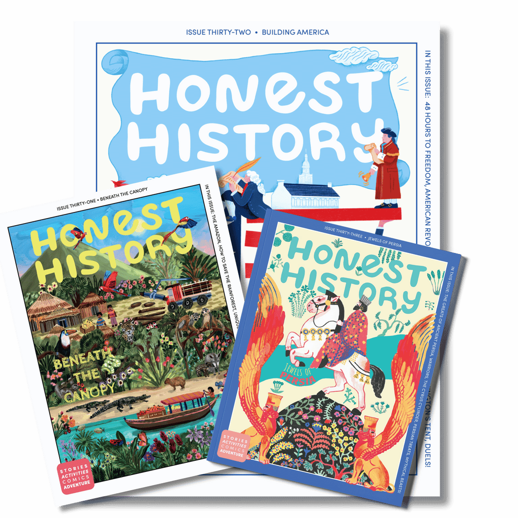 magazine bundle of honest history magazines