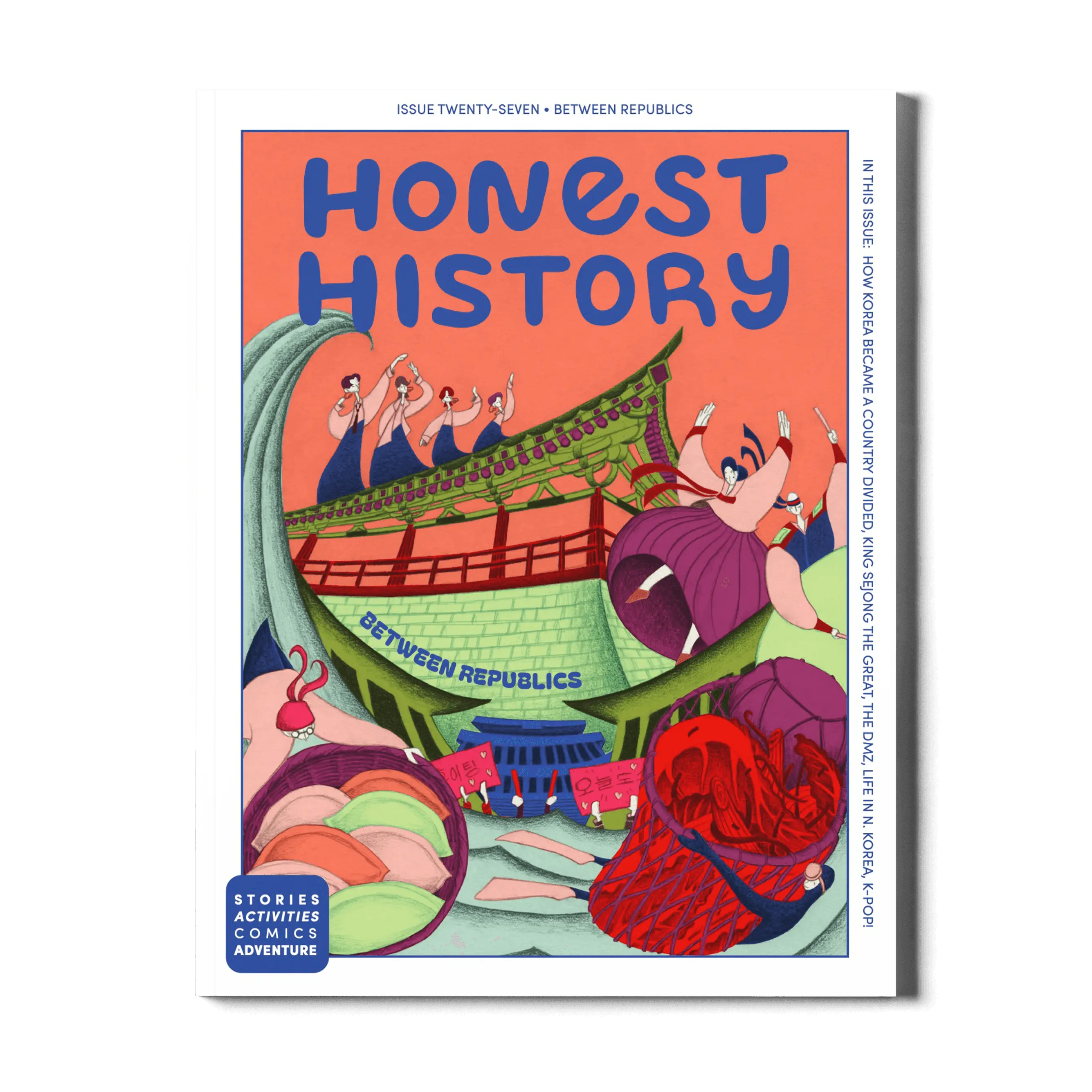 Honest History magazine for kids Issue 27 cover