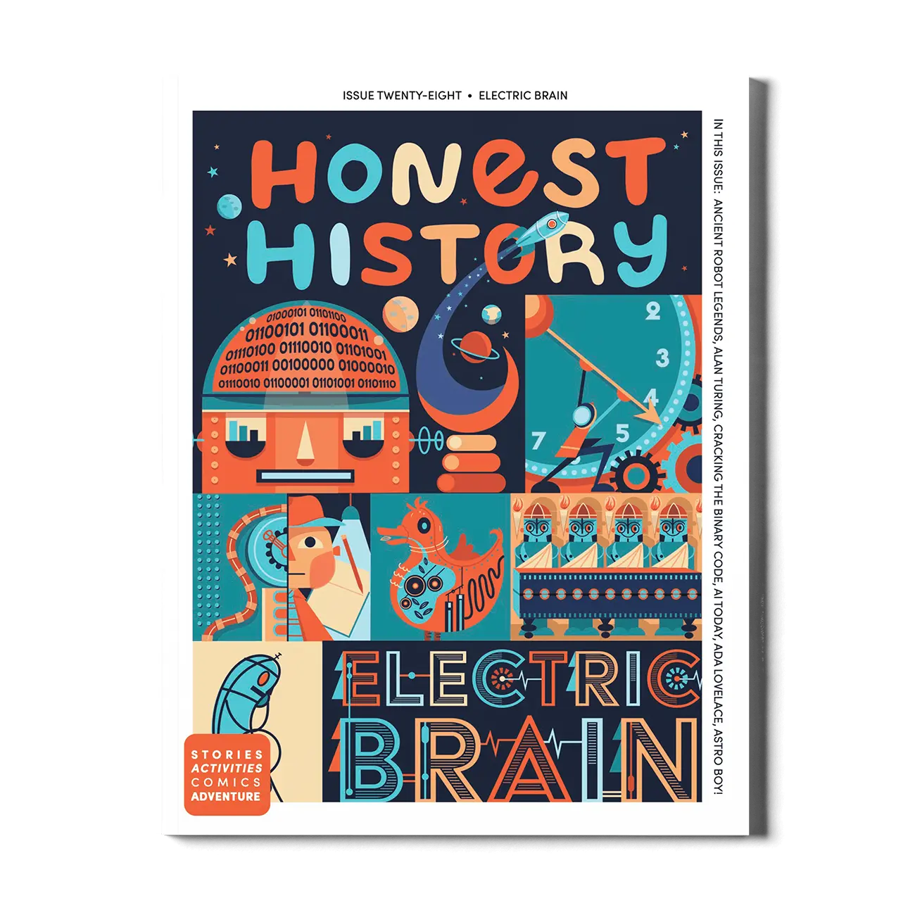 Honest History magazine for kids Issue 28 cover