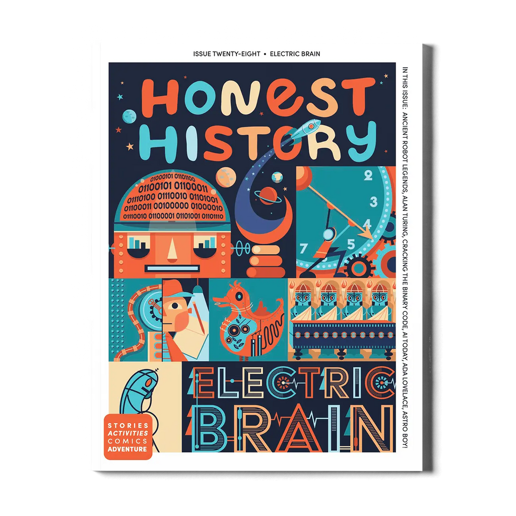 Honest History magazine for kids Issue 28 cover