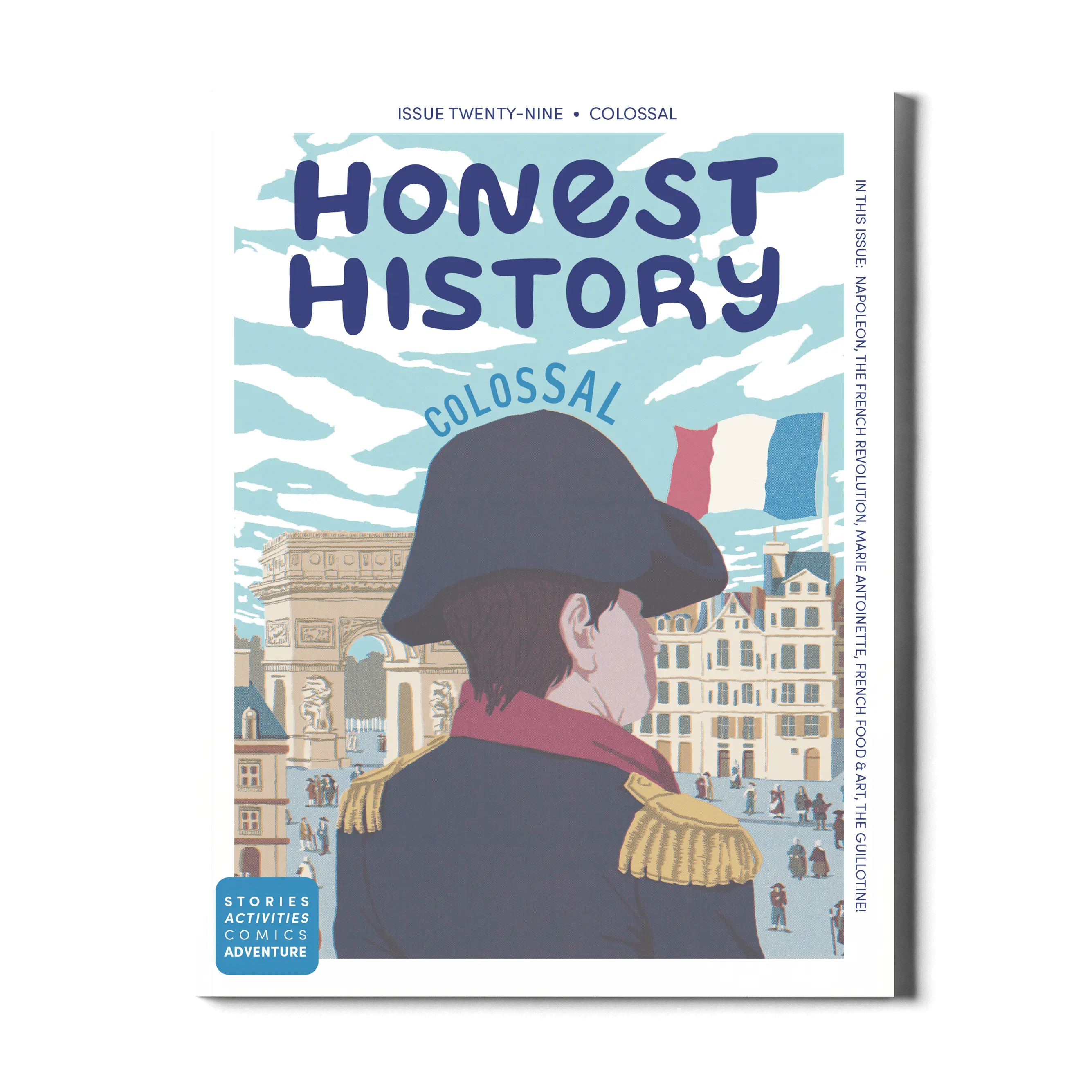 Honest History magazine for kids Issue 29 cover