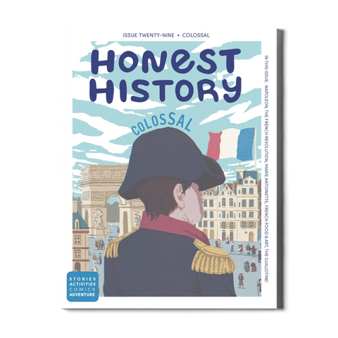 Honest History magazine for kids Issue 29 cover