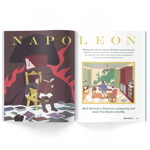 Honest History magazine for kids Issue 29 napoleon article