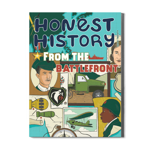 Honest History magazine issue 20 magazine cover about world war ii