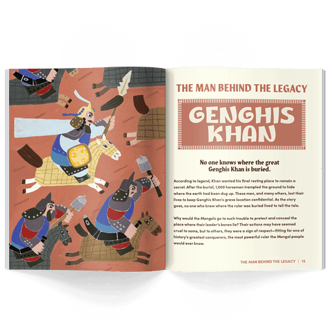 Genghis Khan feature story from Issue 21 of Honest History