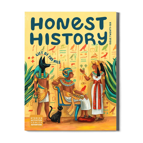 Honest History magazine for kids Issue 26 cover image