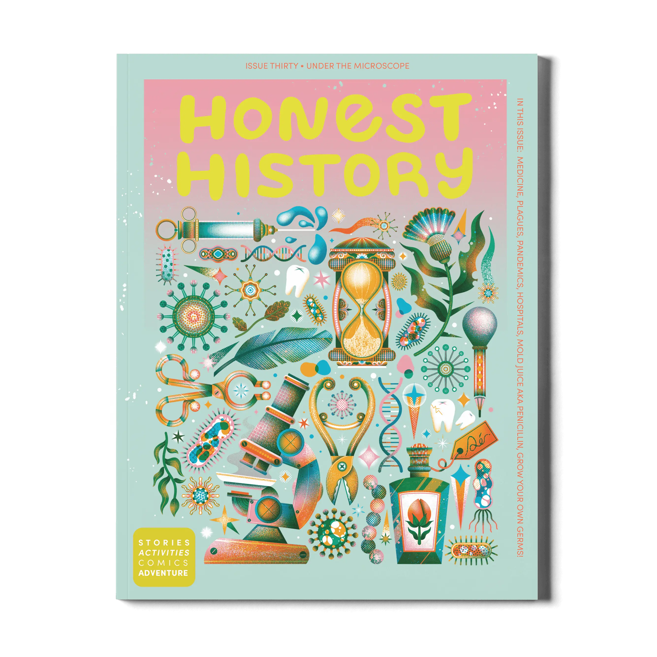 Honest History magazine for kids Issue 30 cover