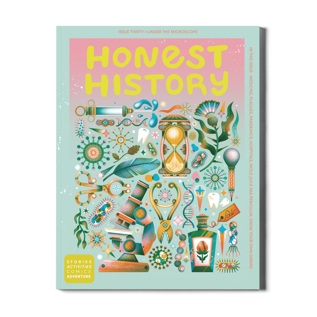 Honest History magazine for kids Issue 30 cover