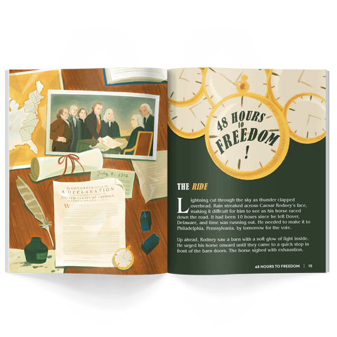 Honest History Issue 32 magazine article about the Declaration of Independence and American history