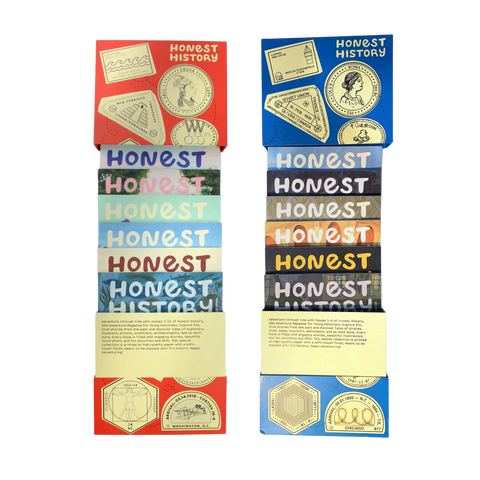 Capsule Collection by honest history with issues 1-18 of honest history magazine