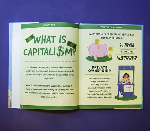 What Is Capitalism story from honest history's children's book history is rich by shaun s. nichols about the history of capitalism and making money in america written for kids ages 8–14