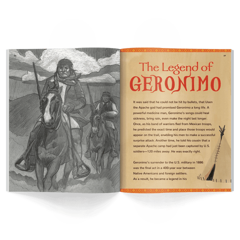 the legend of geronimo from honest history issue 15 about american indians and indigenous culture for kids ages 6–12