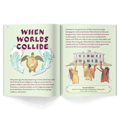 when worlds collide story from honest history issue 15 about american indians and indigenous culture for kids ages 6–12