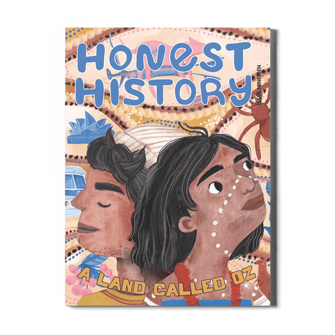 Issue 19 cover image of honest history magazine about australia