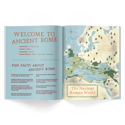 welcome to ancient rome story from honest history magazine issue 4 about ancient rome, gladiators and roman life written for kids ages 6–12